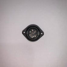 Load image into Gallery viewer, 7 socket female plastic solder cable mount circular plug
