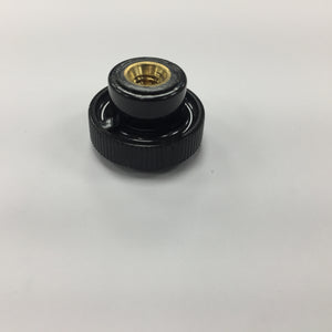 Black Plastic Knob